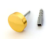 Upevňovací šroubky šroubek ozdobná krytka set zlatá HOLD B013 GOLD
