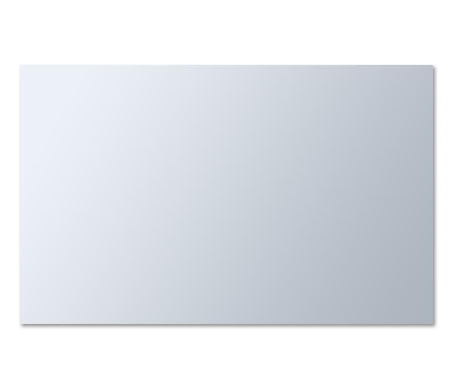 Zrcadlo 80 x 50 cm 5 mm broušená hrana bez závěsů GRINDED