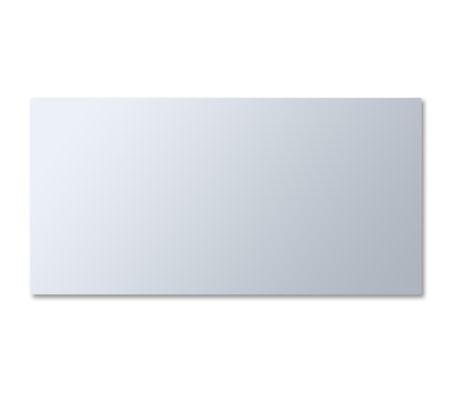 Zrcadlo 100 x 50 cm 5 mm broušená hrana bez závěsů GRINDED